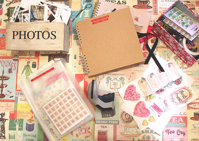 paige joanna scrap booking