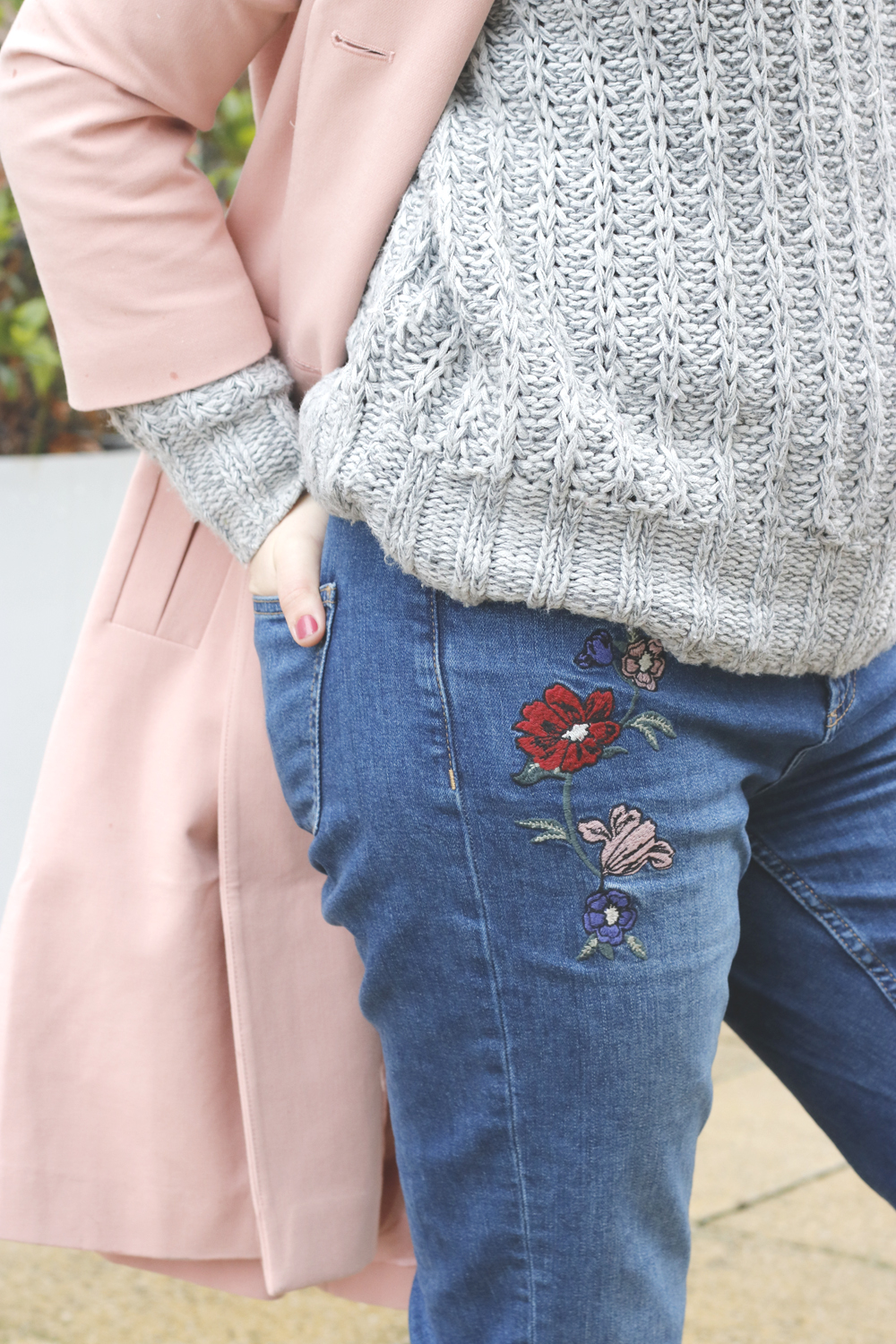 How To Wear old items as new - Paige Joanna embroidered jeans