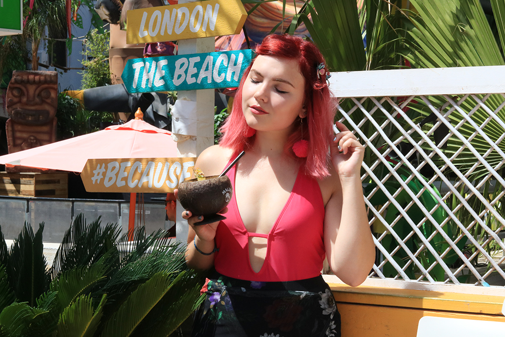 Paige Joanna Ibiza with Malibu