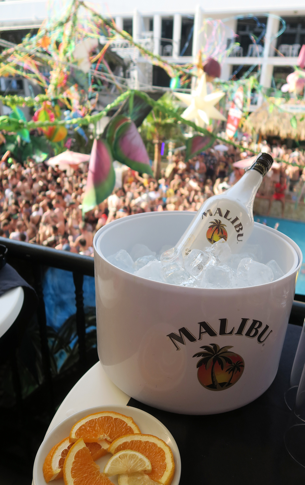 Paige Joanna Ibiza with Malibu