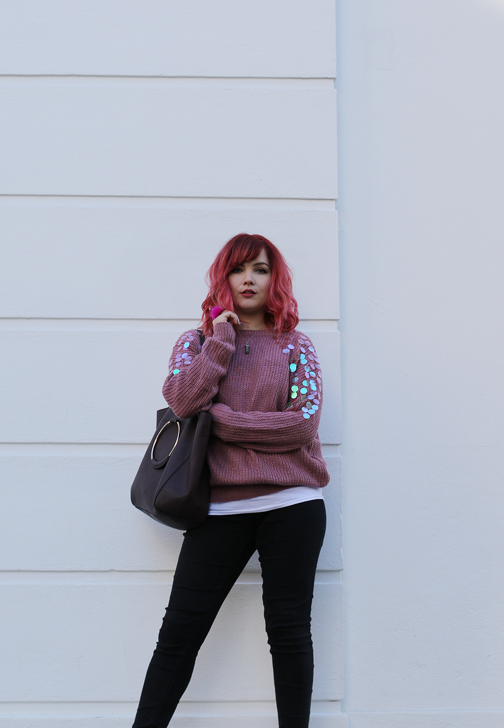 Paige Joanna Boohoo Sequin Jumper Fashion Edit