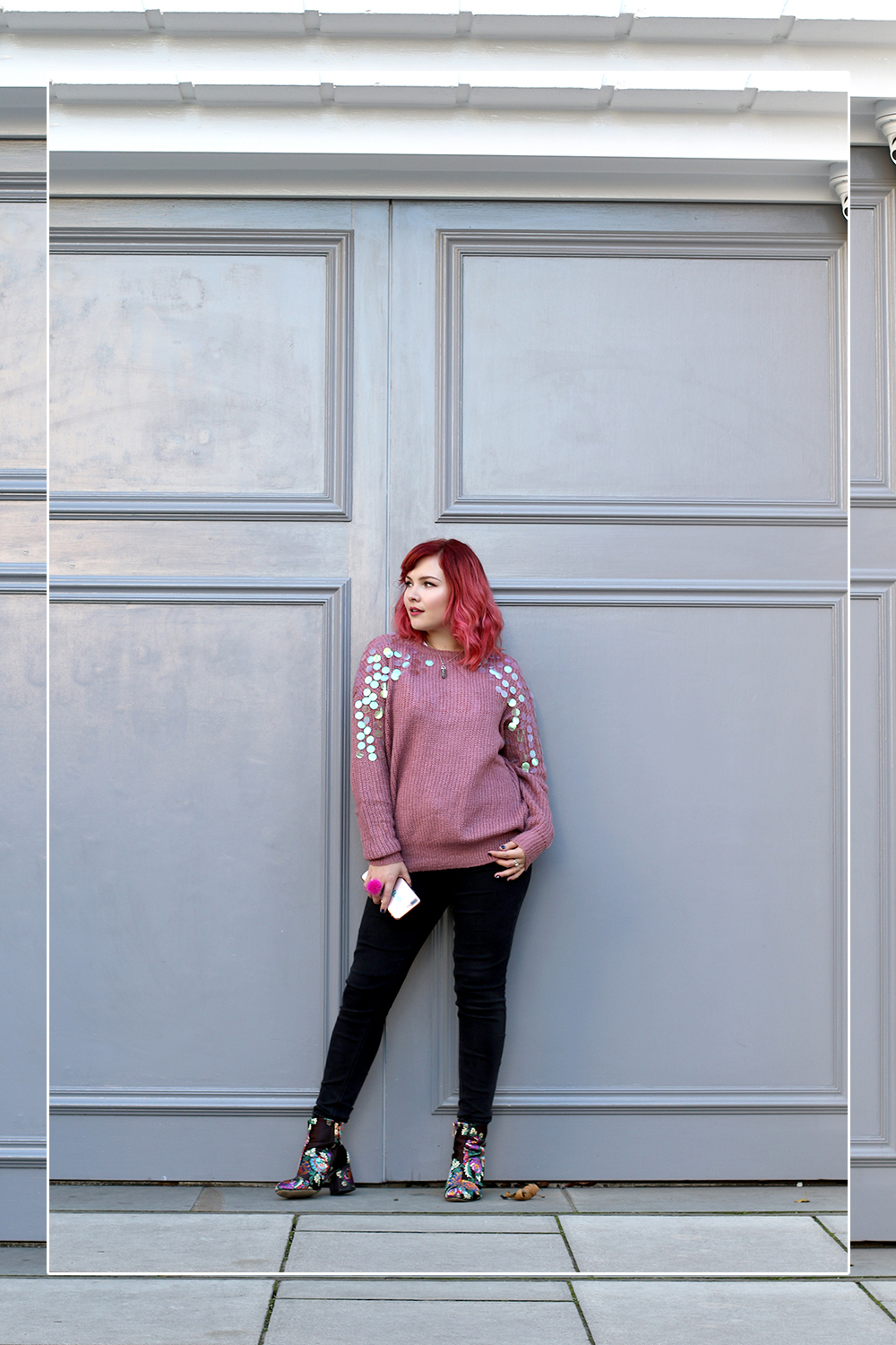 Paige Joanna Boohoo Sequin Jumper Fashion Edit