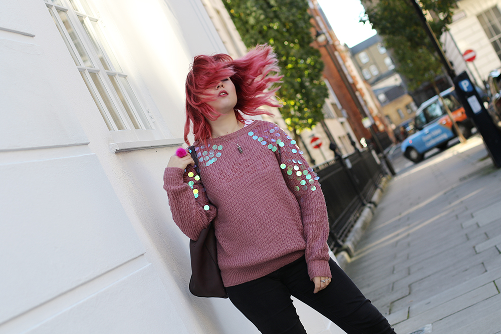 Paige Joanna Boohoo Sequin Jumper Fashion Edit