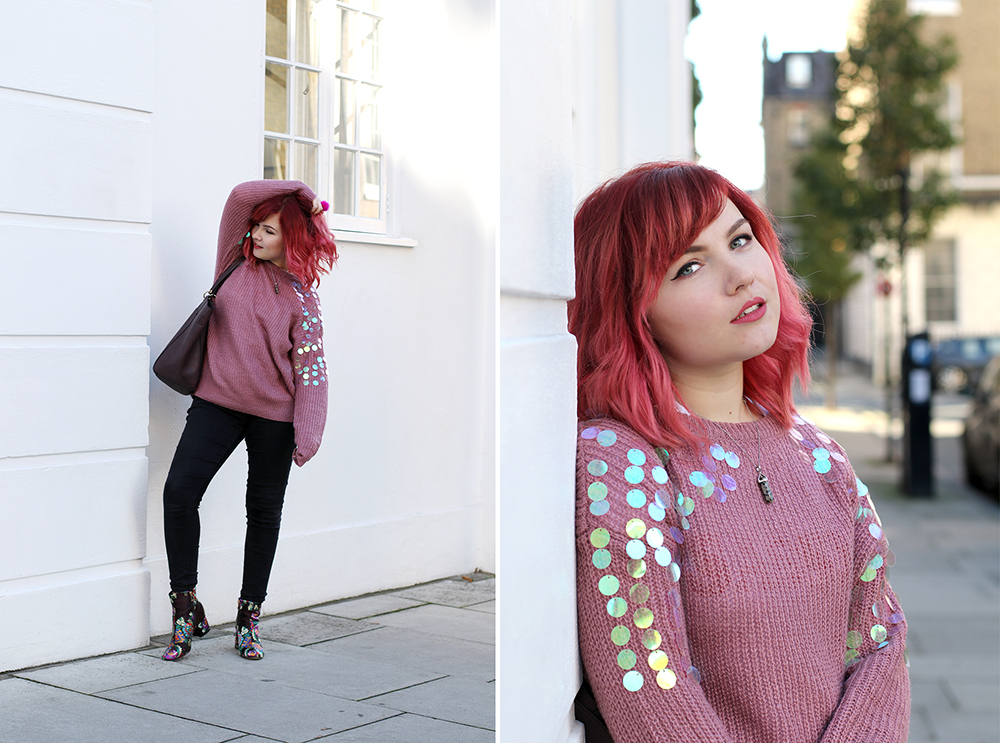 Paige Joanna Boohoo Sequin Jumper Fashion Edit
