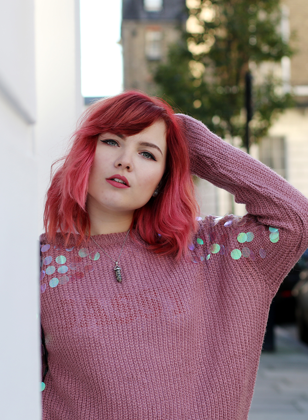 Paige Joanna Boohoo Sequin Jumper Fashion Edit