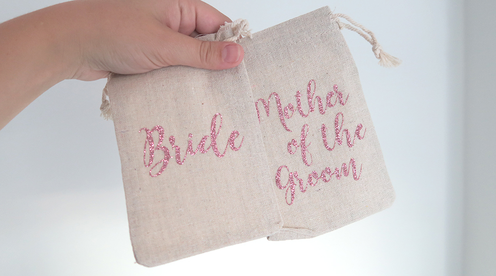 Personalised Wedding Favour Bags