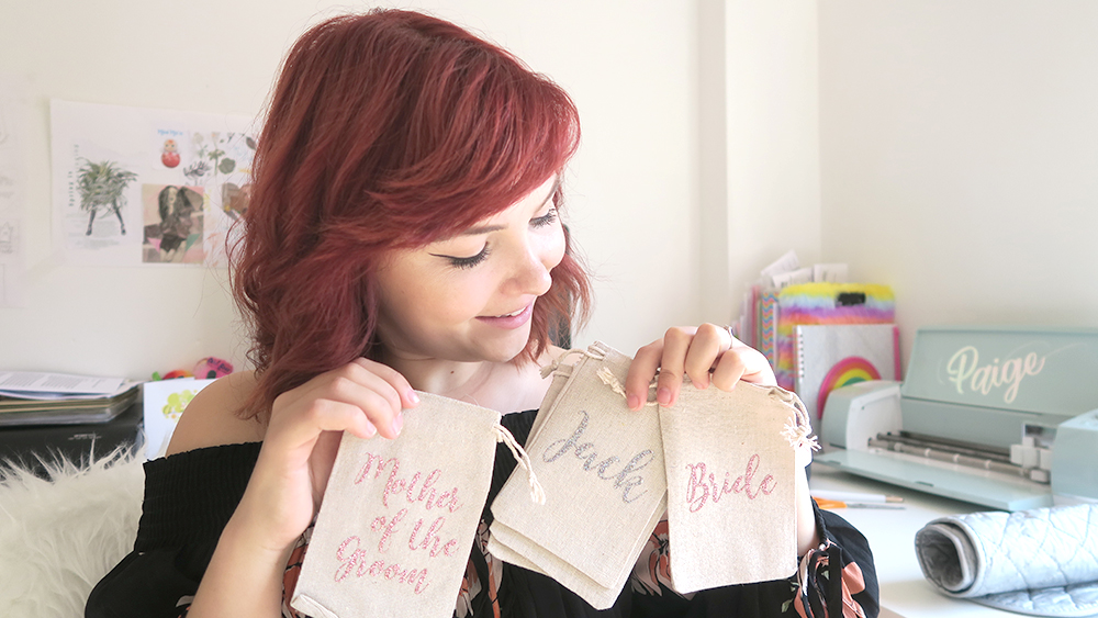 Personalised Wedding Favour Bags