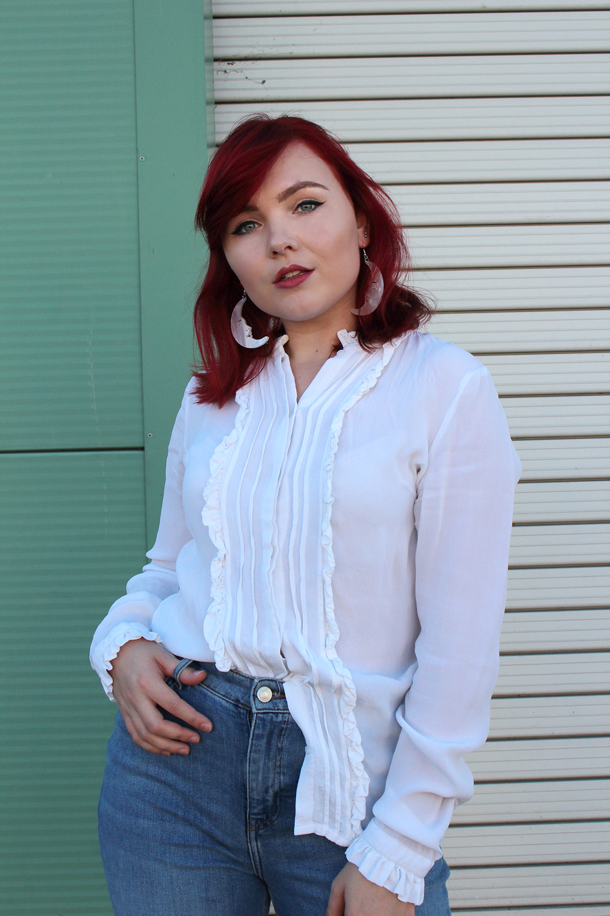 Paige Joanna Irregular Choice boots outfit post