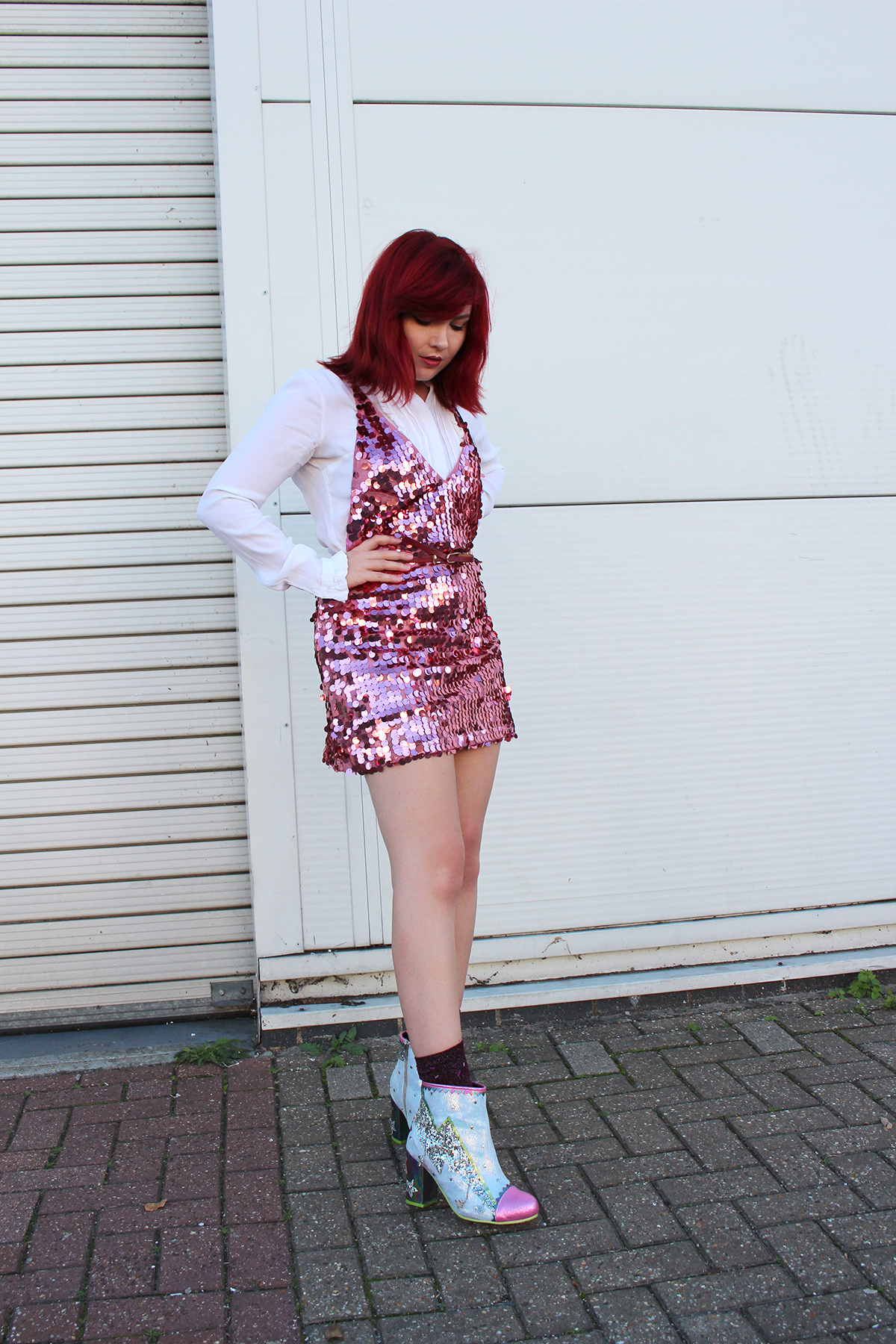 Paige Joanna Irregular Choice boots outfit post