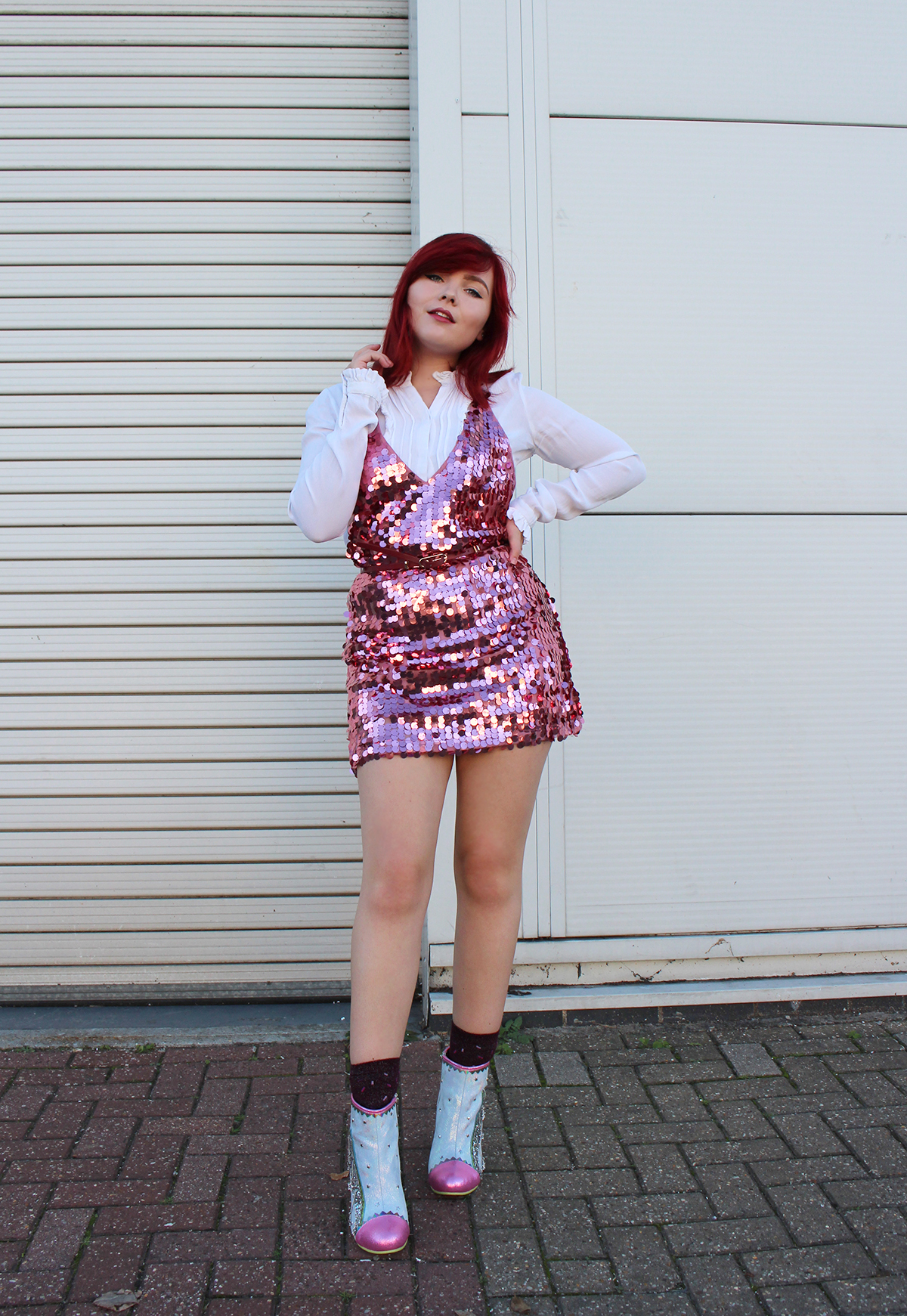 Paige Joanna Irregular Choice boots outfit post