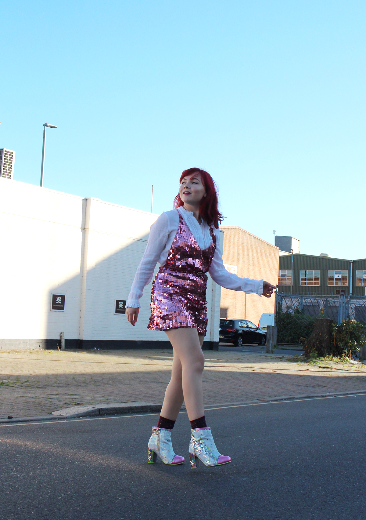 Paige Joanna Irregular Choice boots outfit post