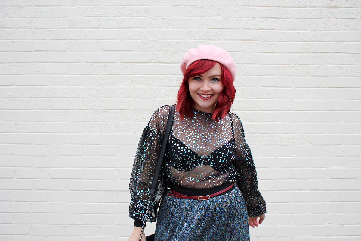 Paige Joanna Topshop Star Print Blouse