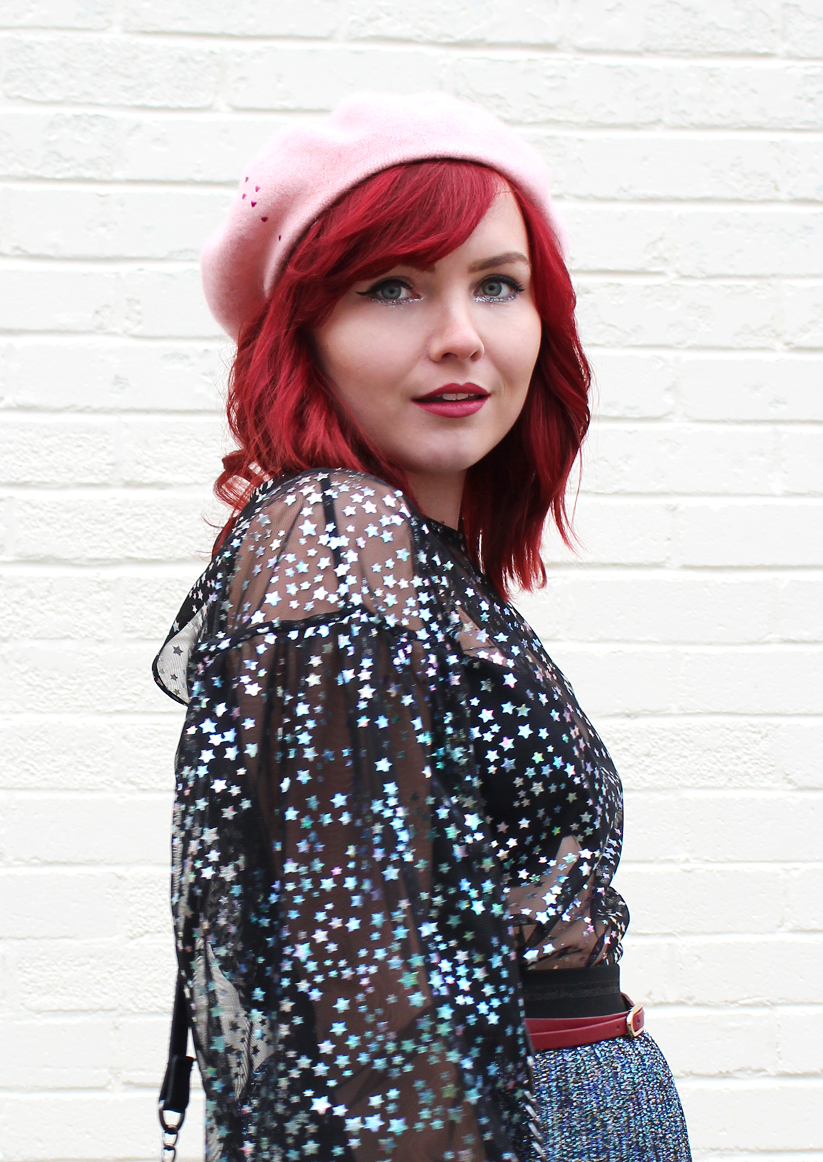 Paige Joanna Topshop Star Print Blouse