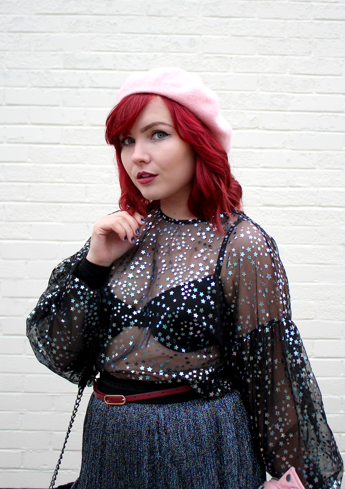 Paige Joanna Topshop Star Print Blouse