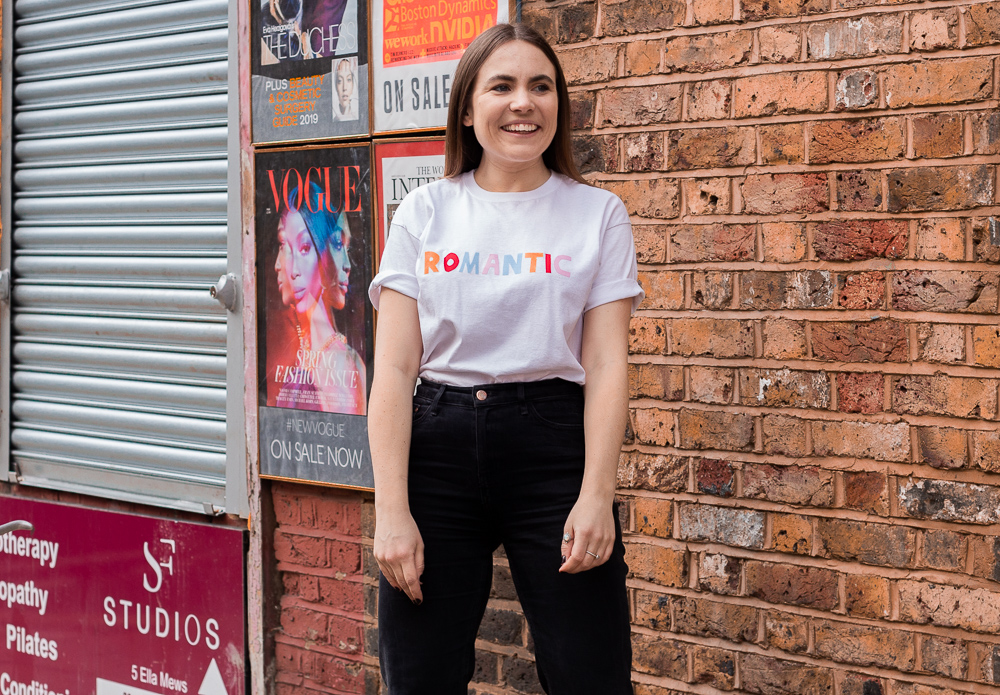 Thrift Made Fun Guest Post - Slogan Tshirt