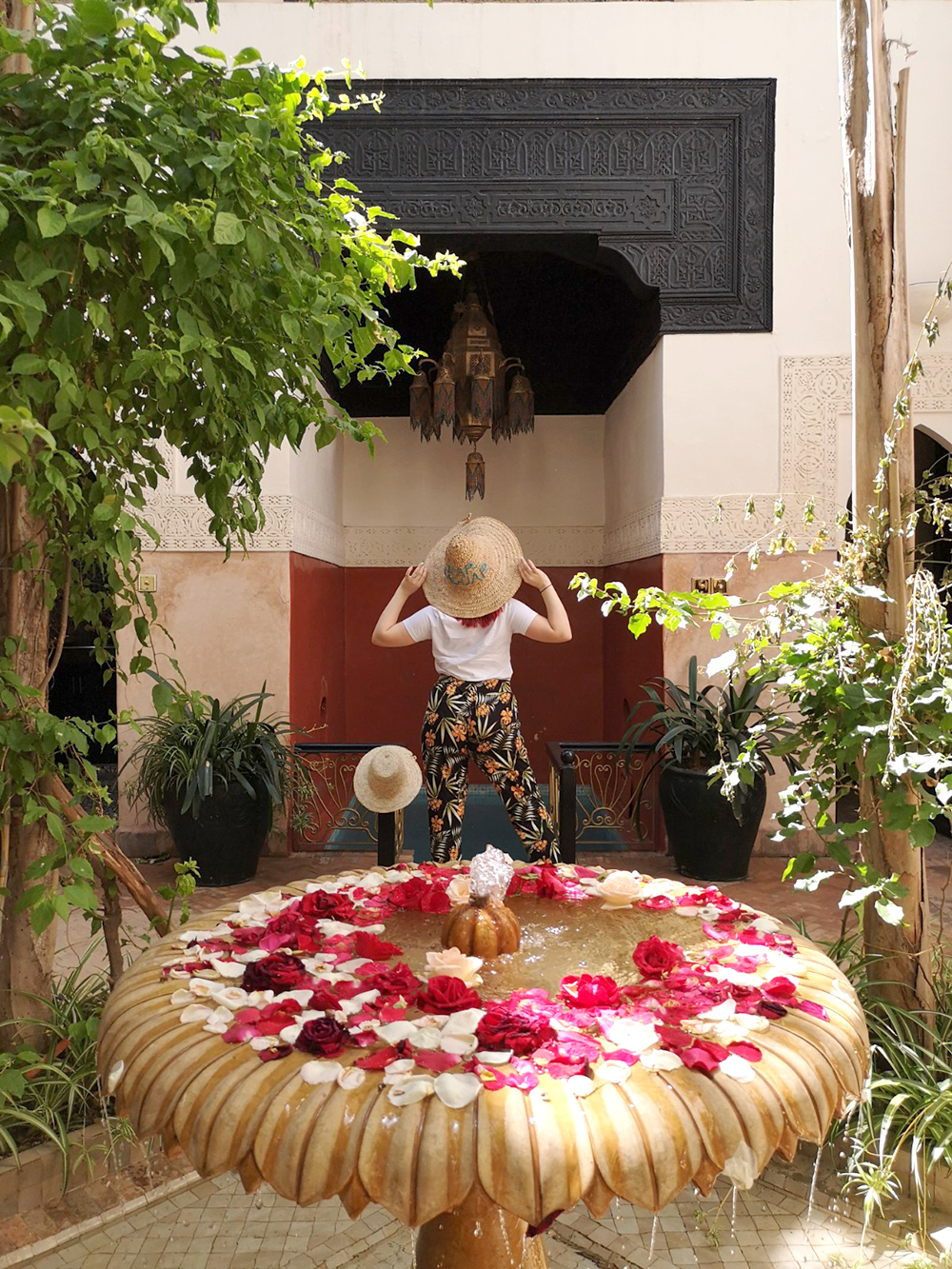 Paige Joanna Honeymoon in Marrakech Dar Jaguar