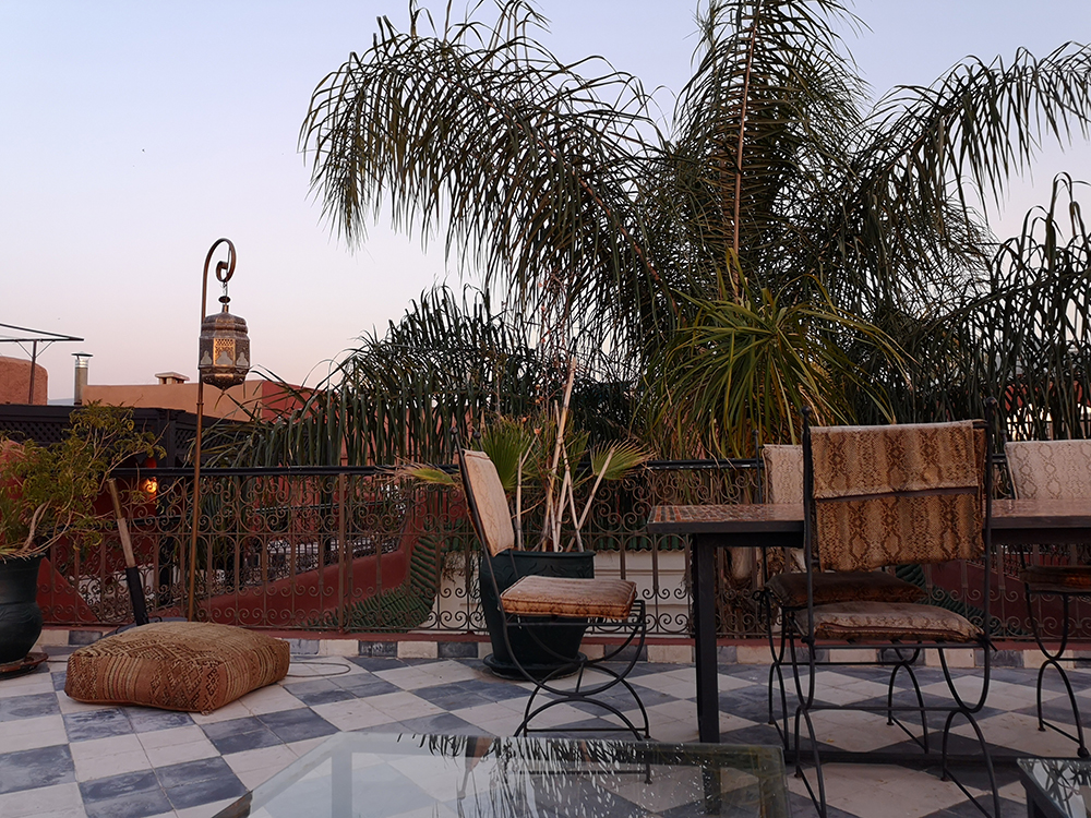 Paige Joanna Honeymoon in Marrakech Dar Jaguar