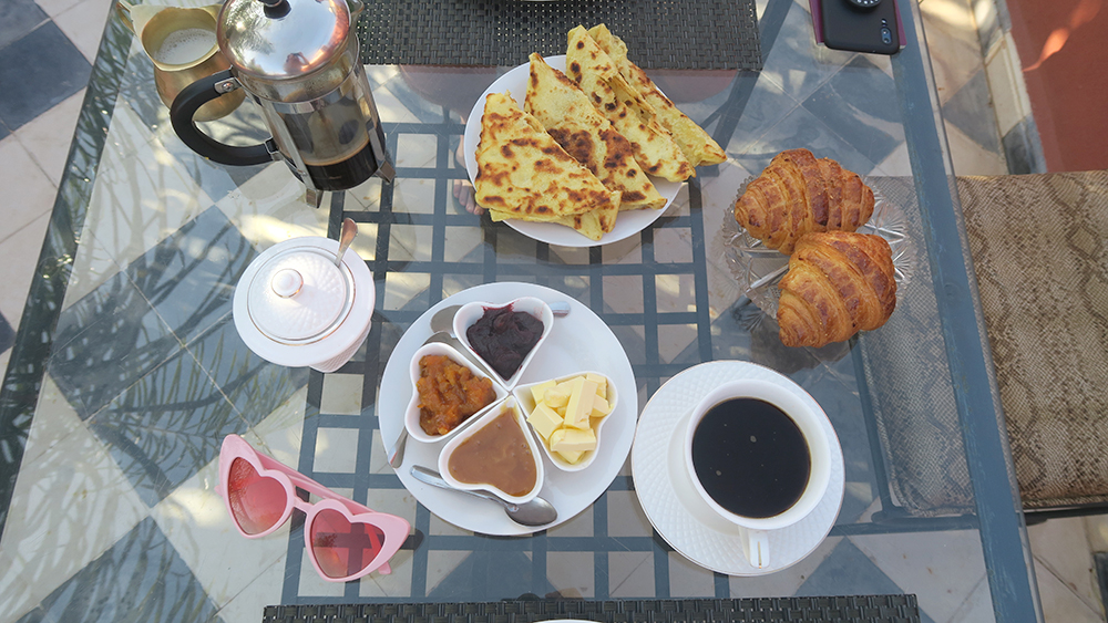 Paige Joanna Honeymoon in Marrakech Dar Jaguar