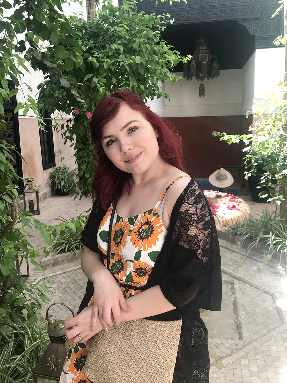 Paige Joanna Honeymoon in Marrakech Dar Jaguar