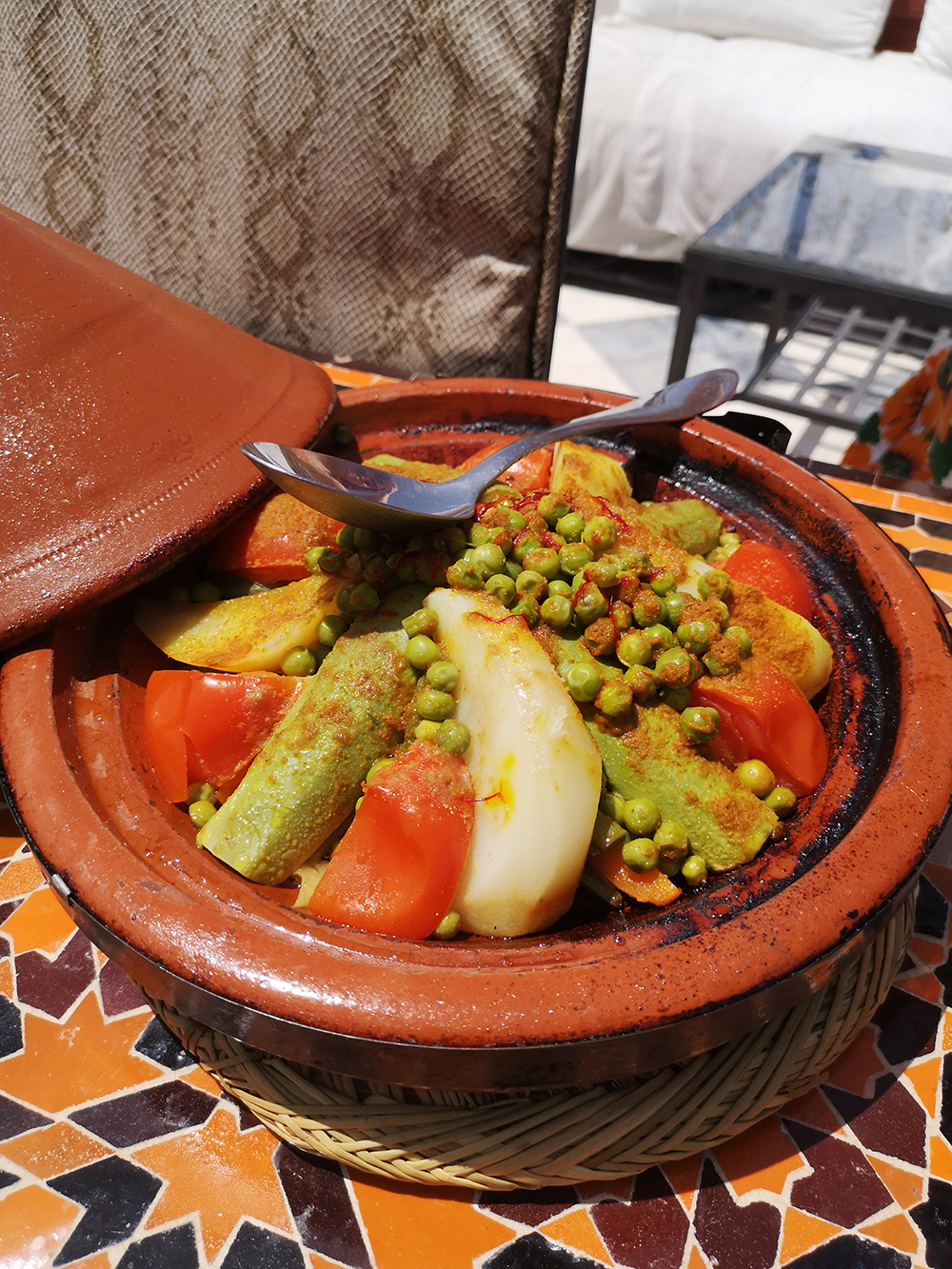 Paige Joanna Honeymoon in Marrakech Dar Jaguar