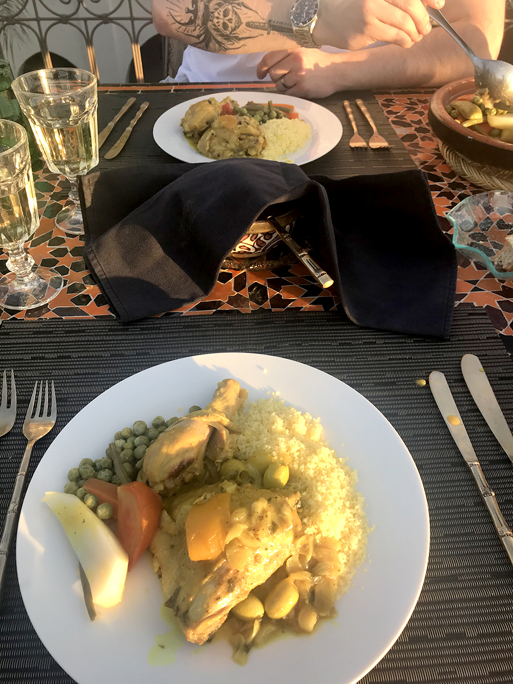 Paige Joanna Honeymoon in Marrakech Dar Jaguar