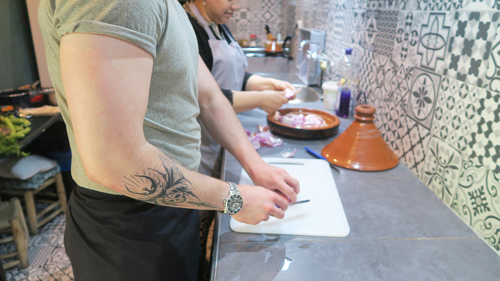 Paige Joanna Honeymoon in Marrakech Dar Jaguar