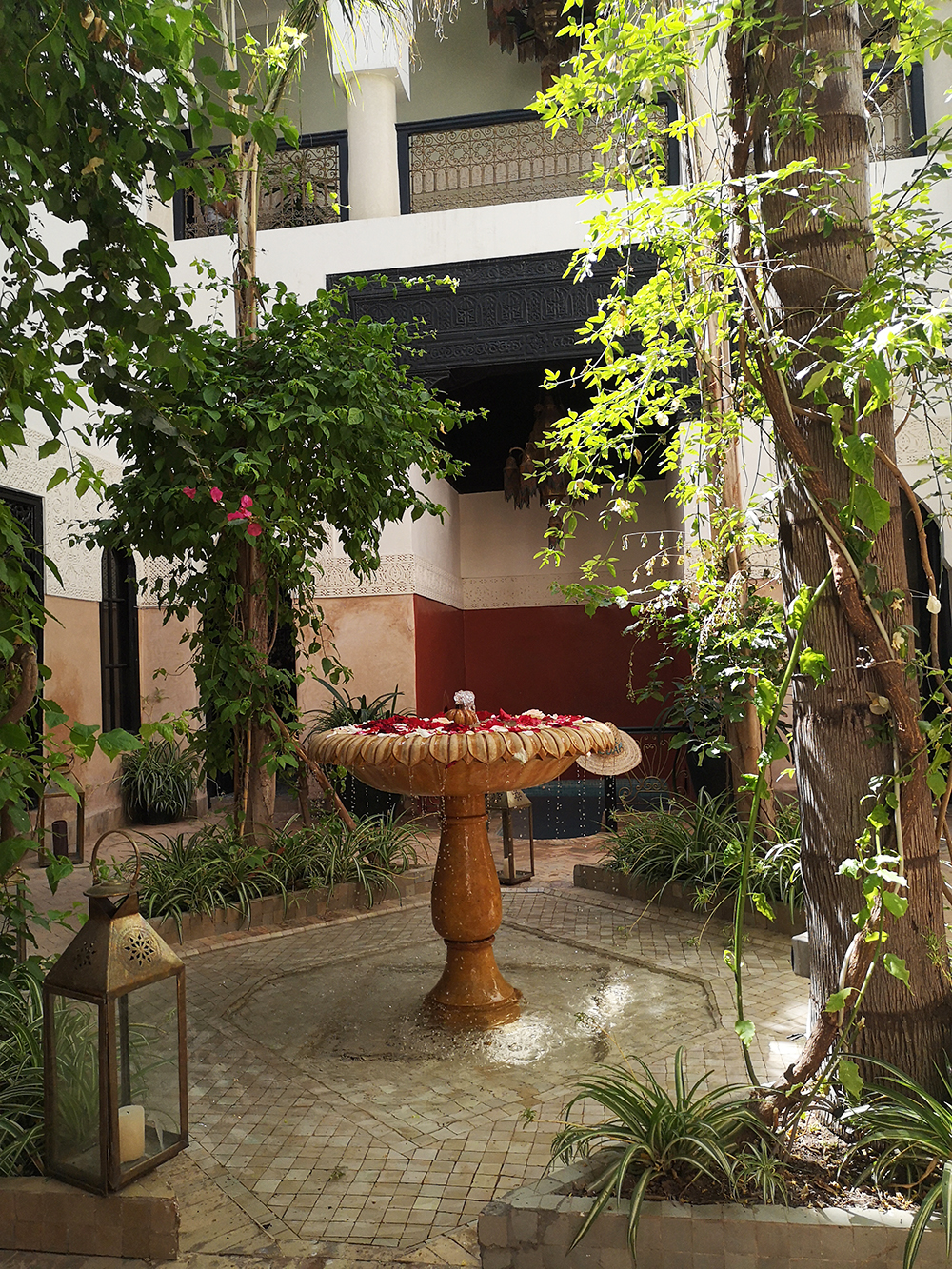 Paige Joanna Honeymoon in Marrakech Dar Jaguar