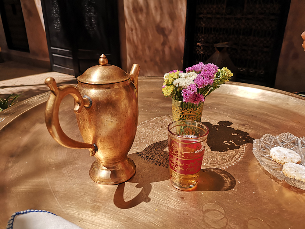 Paige Joanna Honeymoon in Marrakech Dar Jaguar