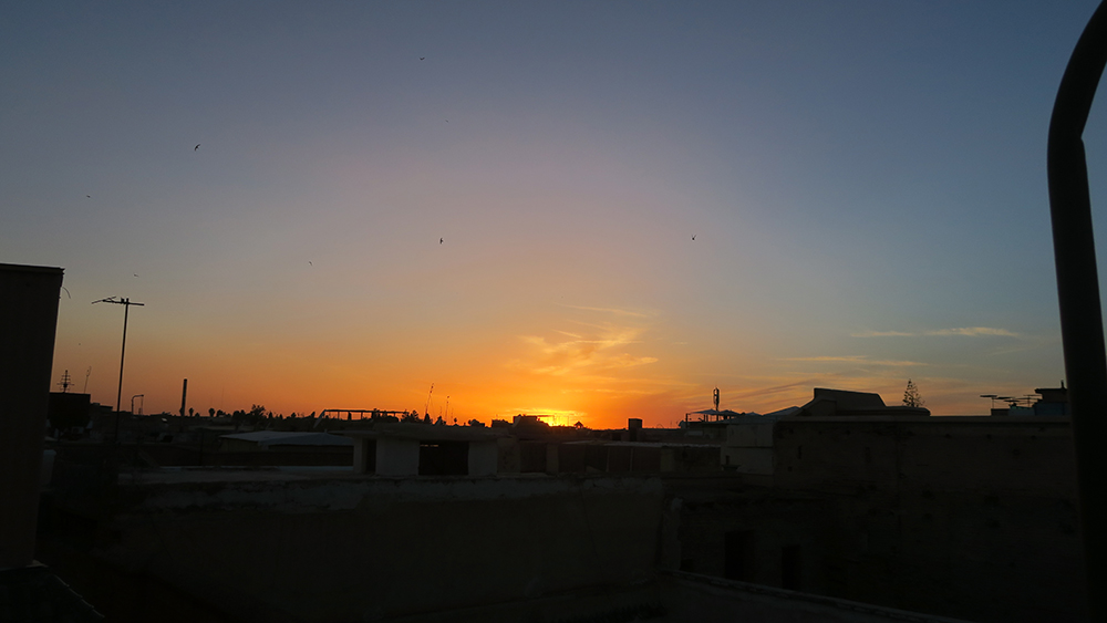 Paige Joanna Honeymoon in Marrakech Dar Jaguar