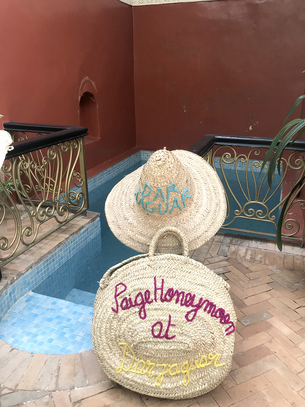 Paige Joanna Honeymoon in Marrakech