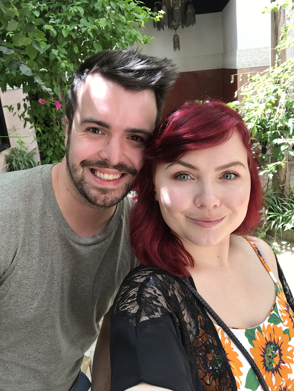 Paige Joanna Honeymoon in Marrakech