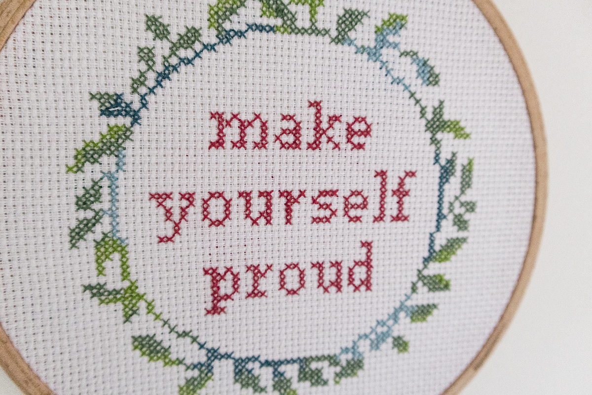 DIY The Folklore Company Cross-Stitch Kit