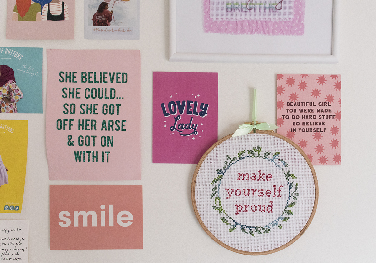 DIY The Folklore Company Cross-Stitch Kit