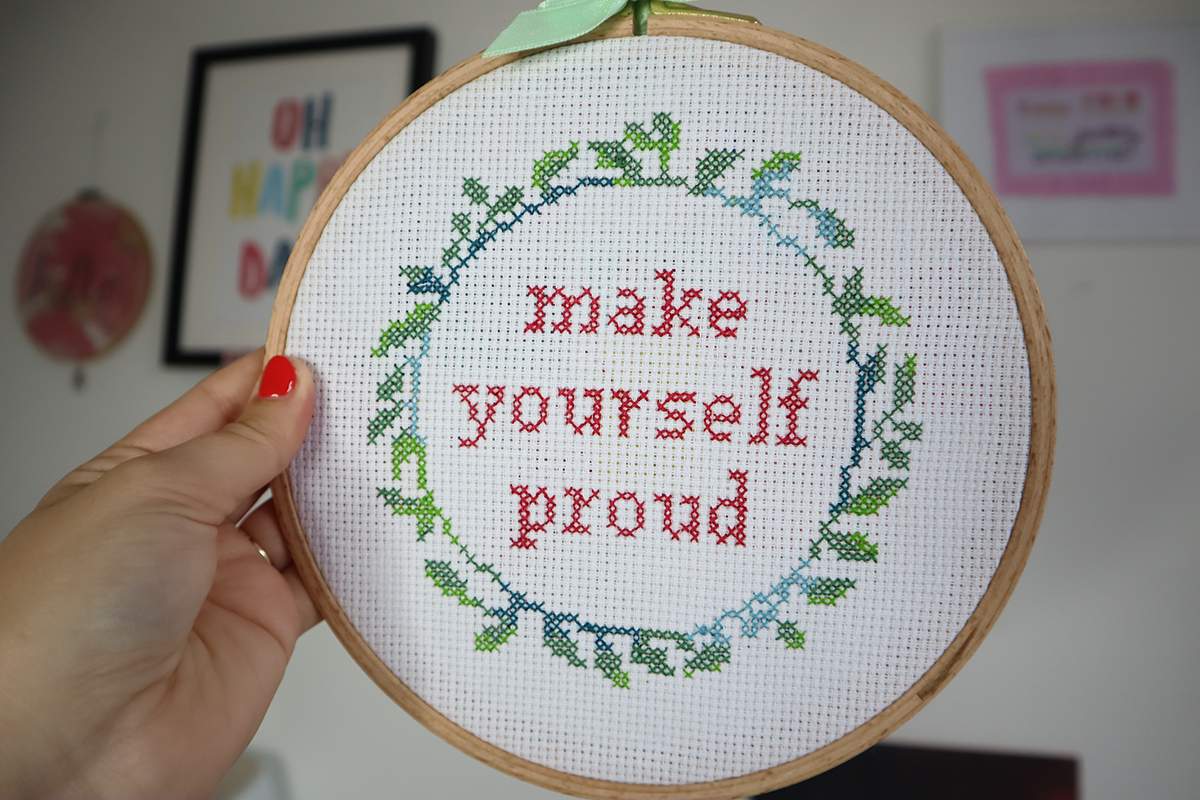 DIY The Folklore Company Cross-Stitch Kit