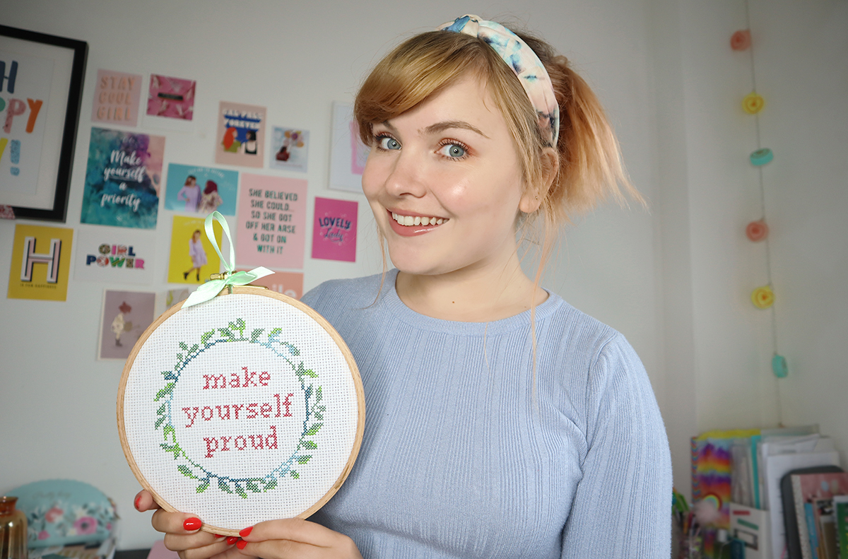 DIY The Folklore Company Cross-Stitch Kit