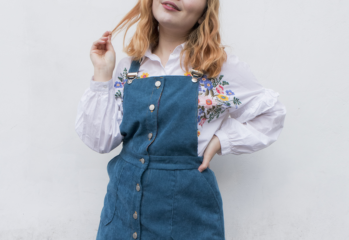 Paige Joanna Tilly and The Buttons Pinafore Dress