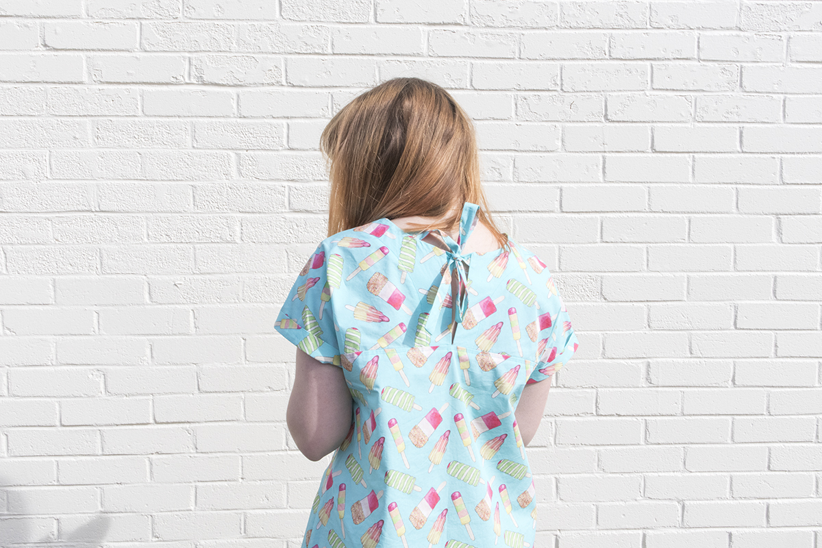 Paige Joanna Fabric Design Ice Lolly Dress