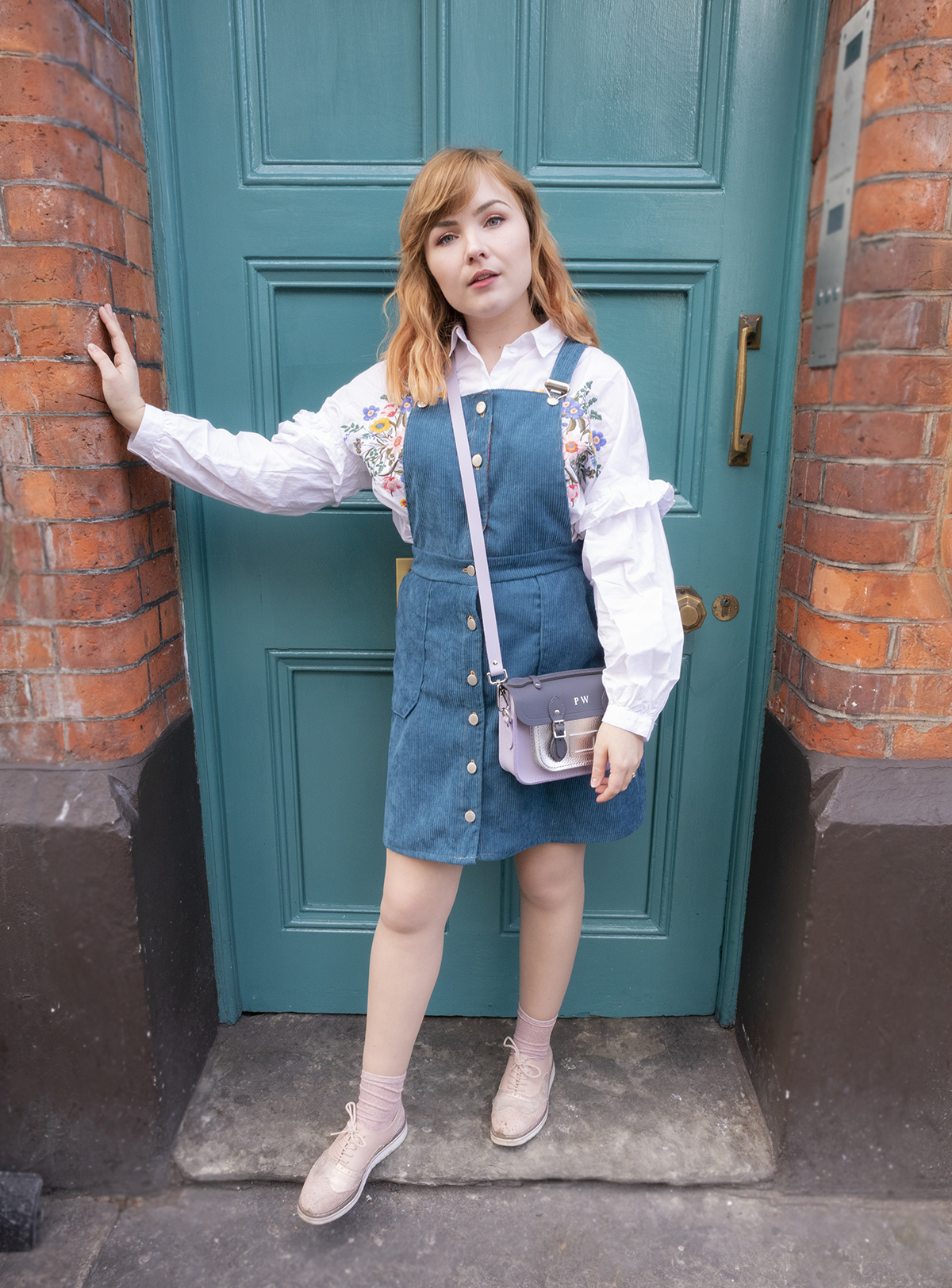 Paige Joanna Tilly and The Buttons Pinafore Dress