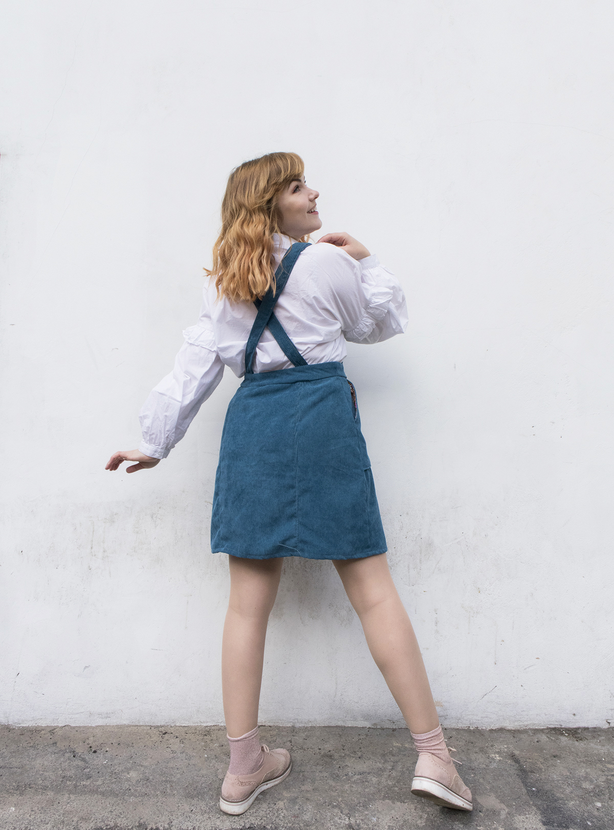 Paige Joanna Tilly and The Buttons Pinafore Dress