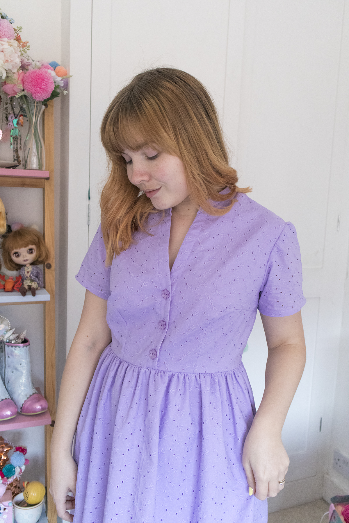 Paige Joanna Deer & Doe Myosotis Dress Lilac