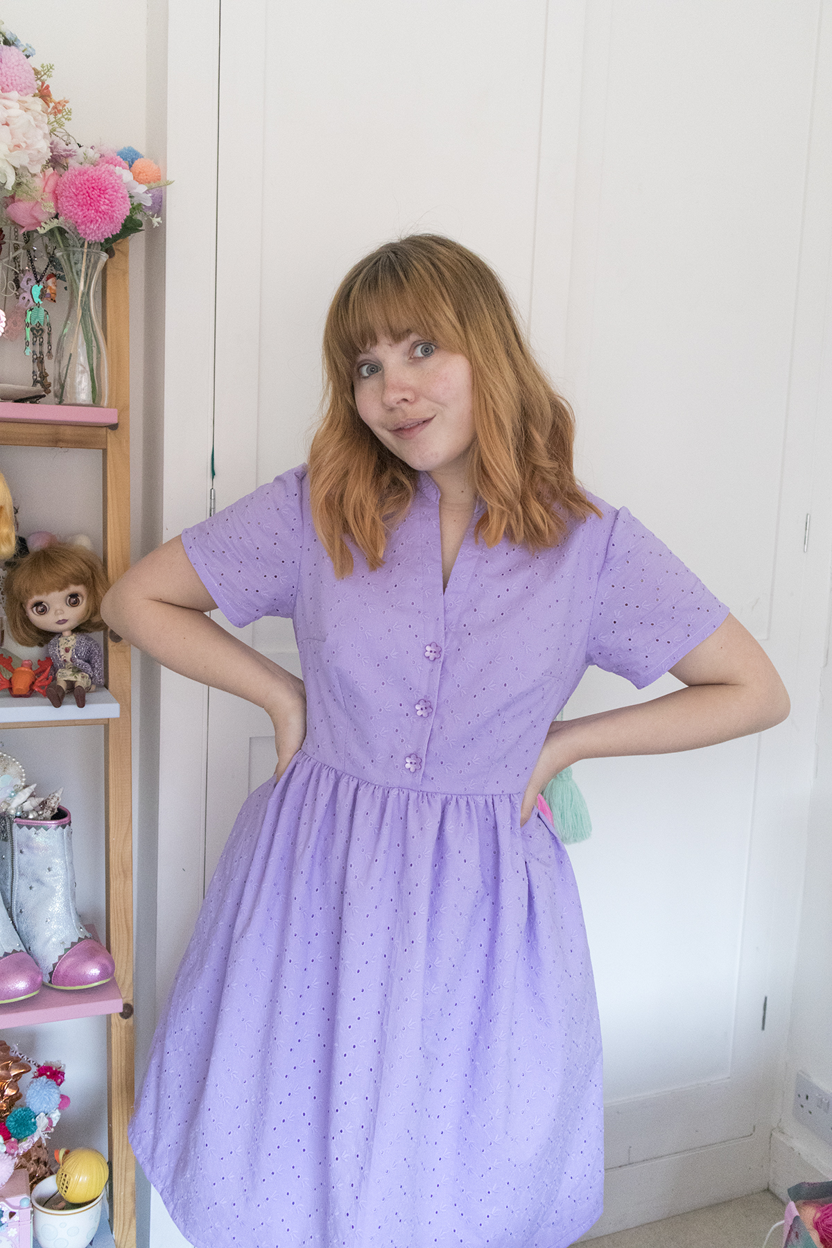 Paige Joanna Deer & Doe Myosotis Dress Lilac
