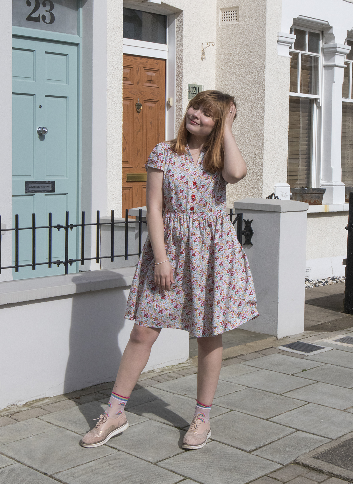 Paige Joanna floral dress