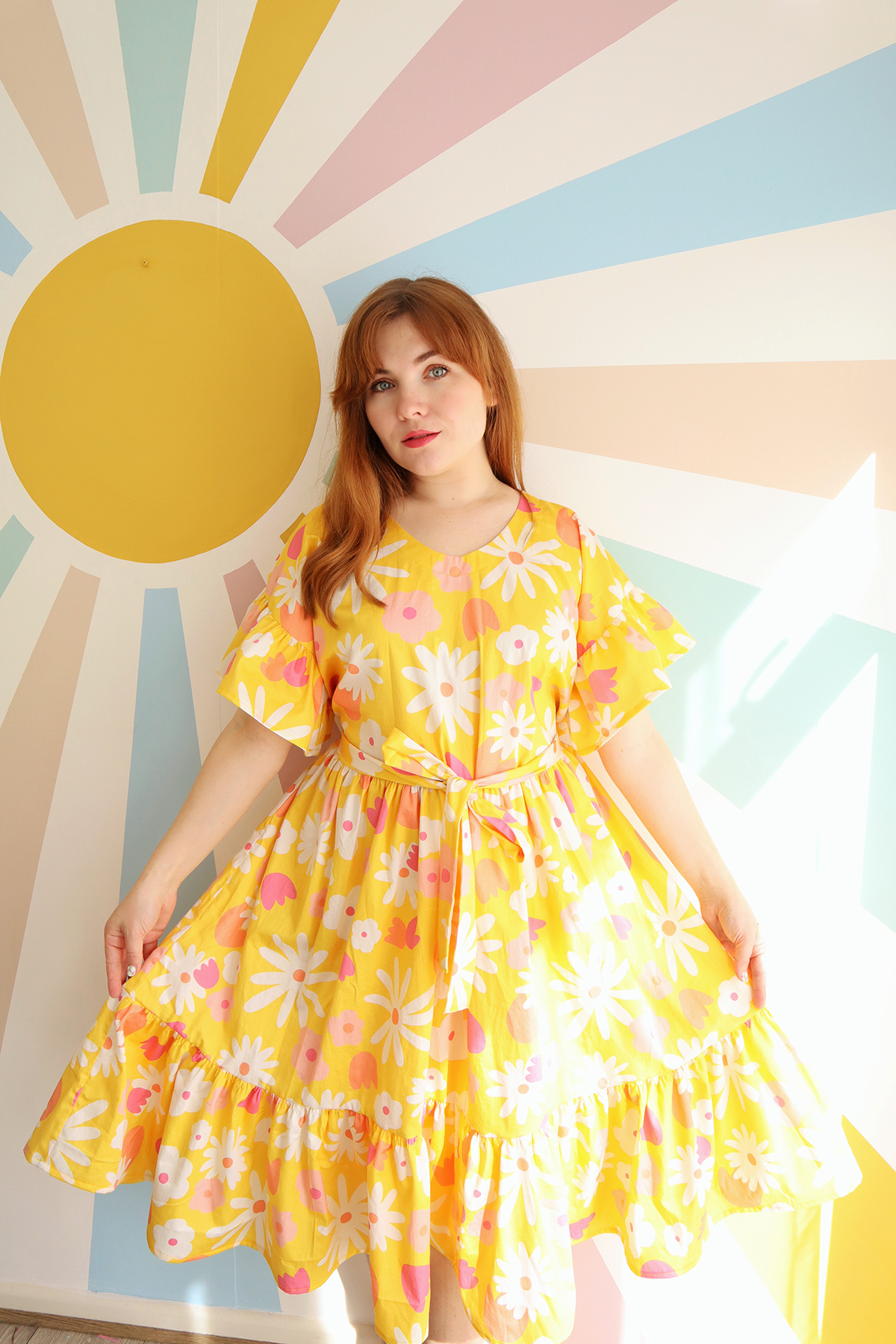 Paige Joanna Peppermint Bowen Dress Sewing Pattern