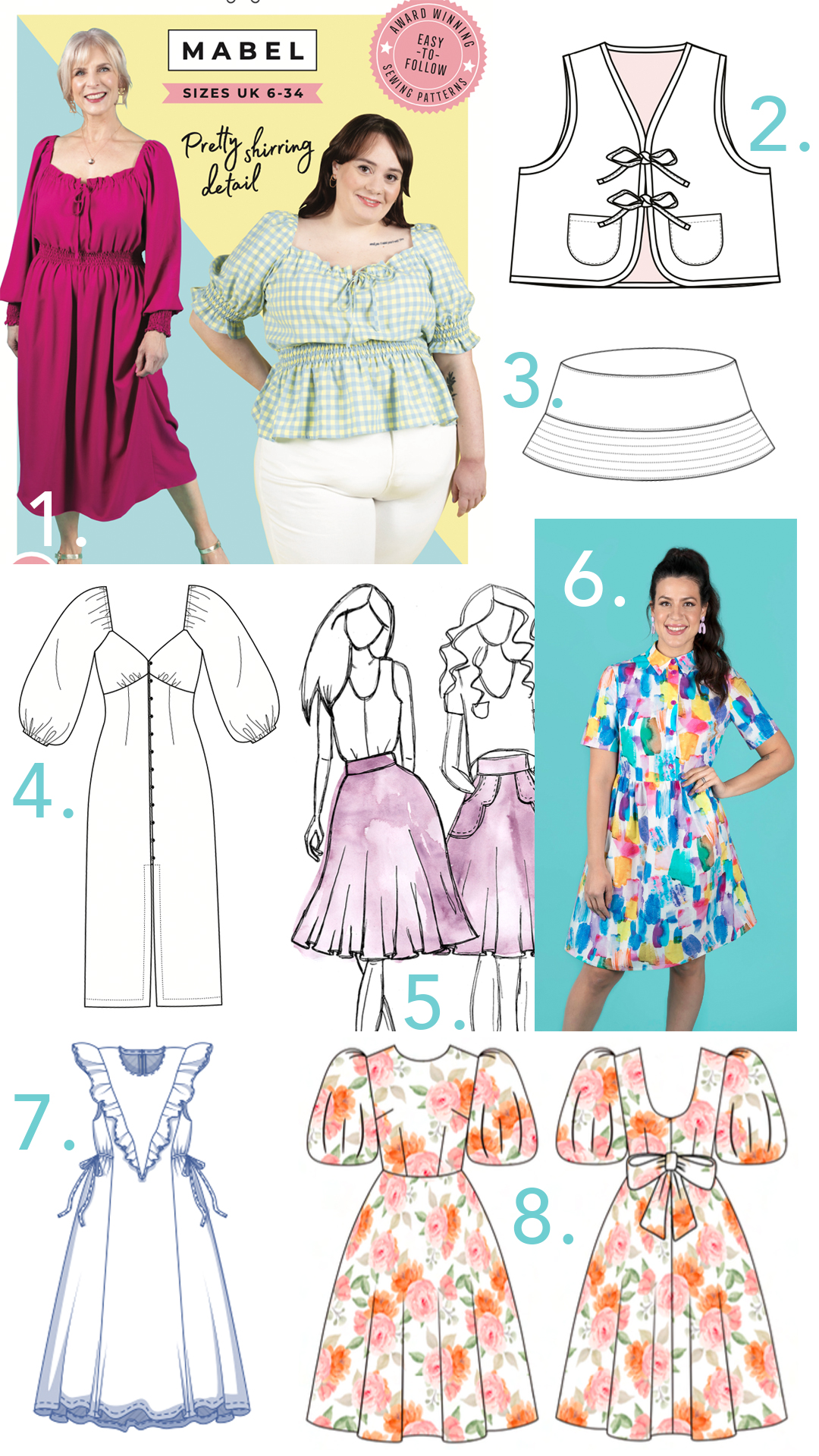 Picnic Sewing Patterns
